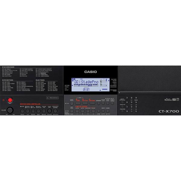 Casio CT-X700 61-Key Portable Keyboard With Adapter - Image 5