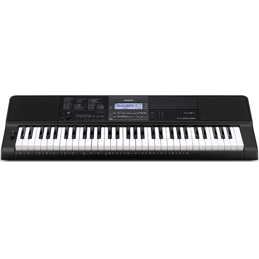 Casio CT-X870IN 61-Key Portable Keyboard With Power Adapter, Dust Cover, Online Lessons & Ebook - Image 4