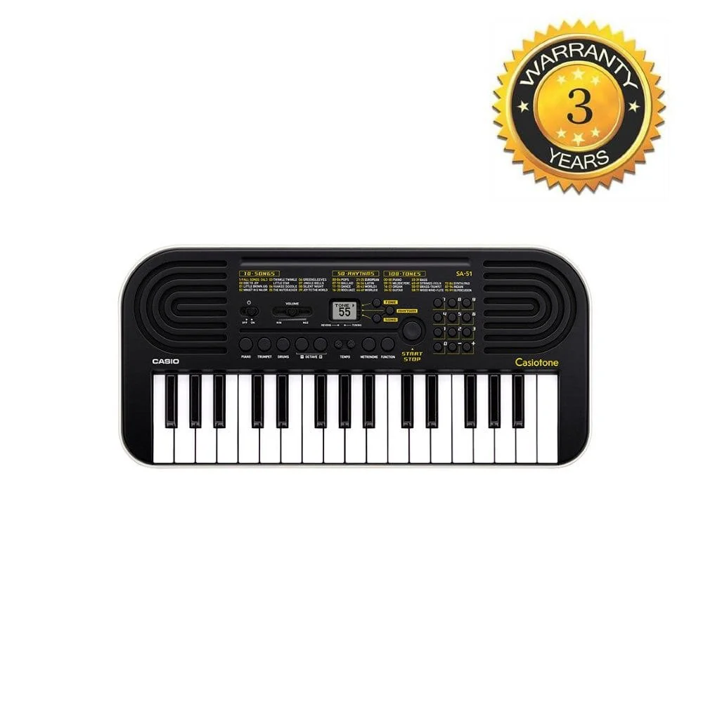 Casio SA-51 Casiotone 32 Key Kids Mini Portable Keyboard - Image 10
