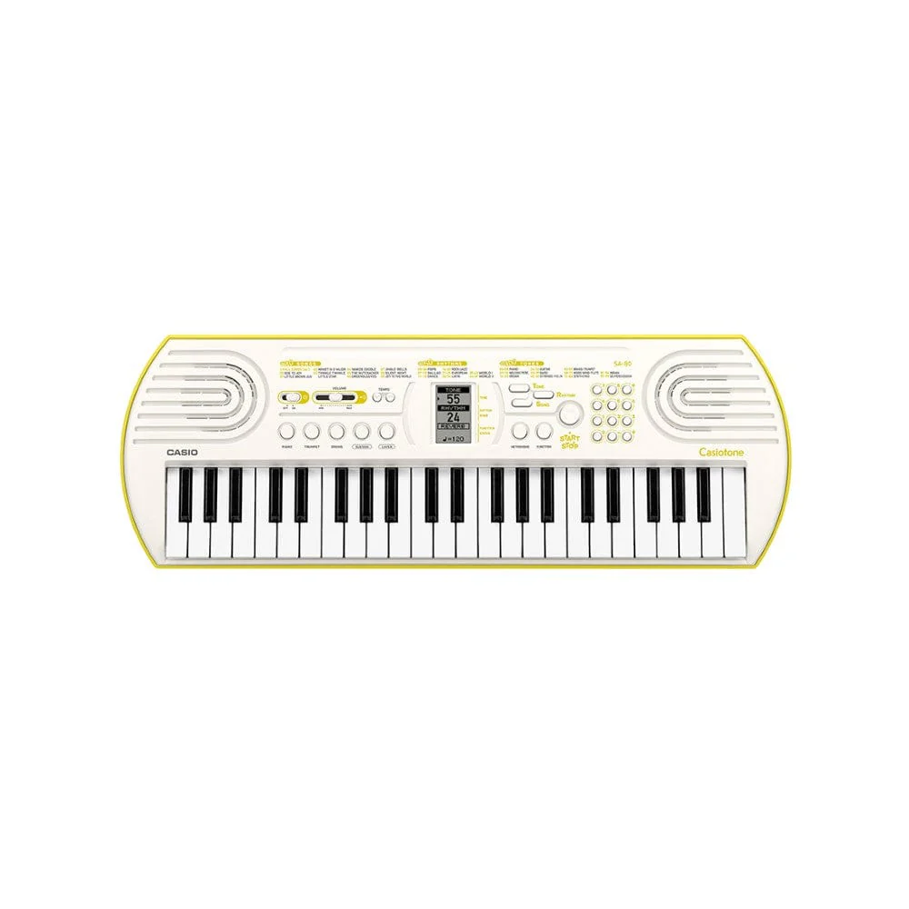 Casio SA-80 Casiotone 44 Key Kids Mini Portable Keyboard with Adapter, Polishing Cloth, Dust Cover, Online Lessons, Warranty & Ebook - Image 5