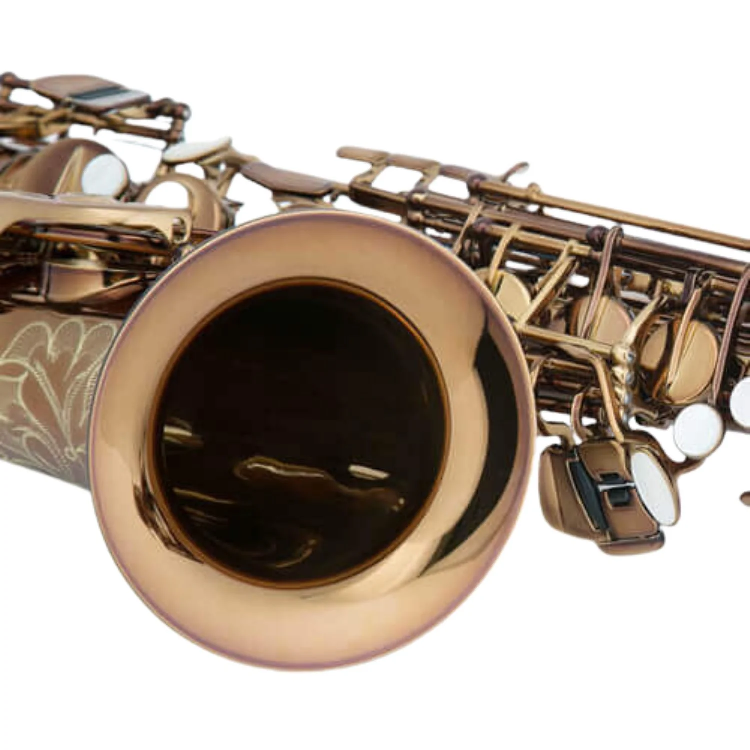 Chateau Chambord Series CAS-50 Alto Saxophone - Cognac - Image 5