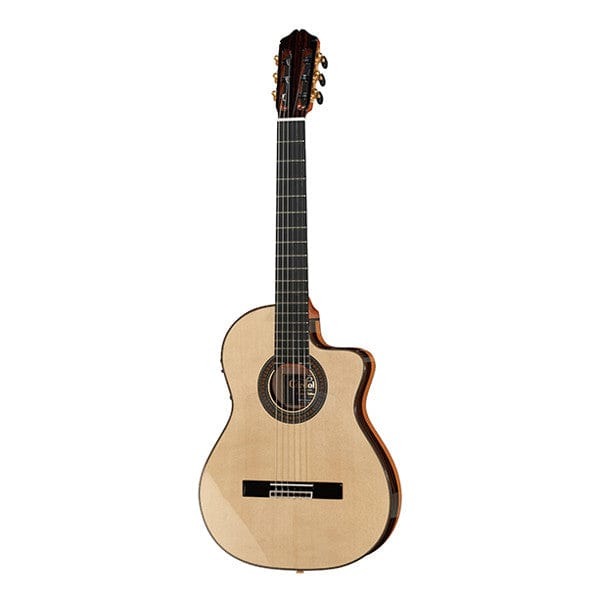 Cordoba 55FCE Thinbody Negra Cutaway Classical Guitar - Natural