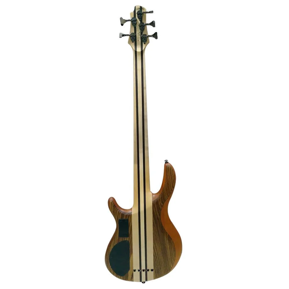 Cort A5 CUSTOM Z 5-String Bass Guitar With Case - Image 4