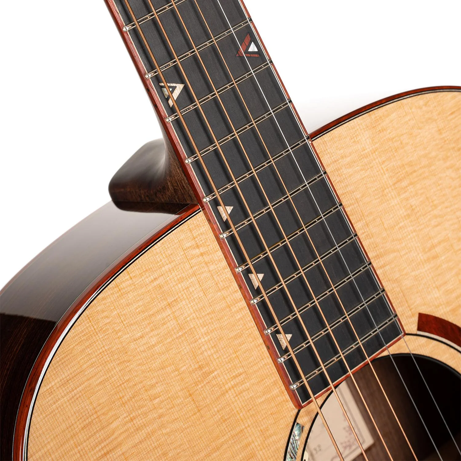Cort Abstract Delta 6 String Electro Acoustic Guitar with Case - Natural Glossy - Image 6