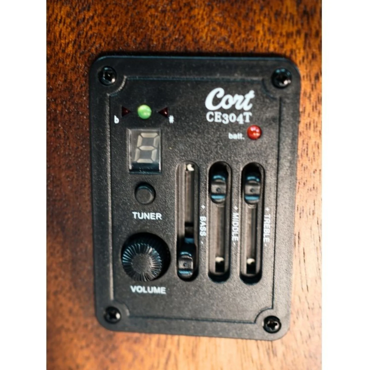 Cort AD300E 6 String Electro Acoustic Guitar - Image 13