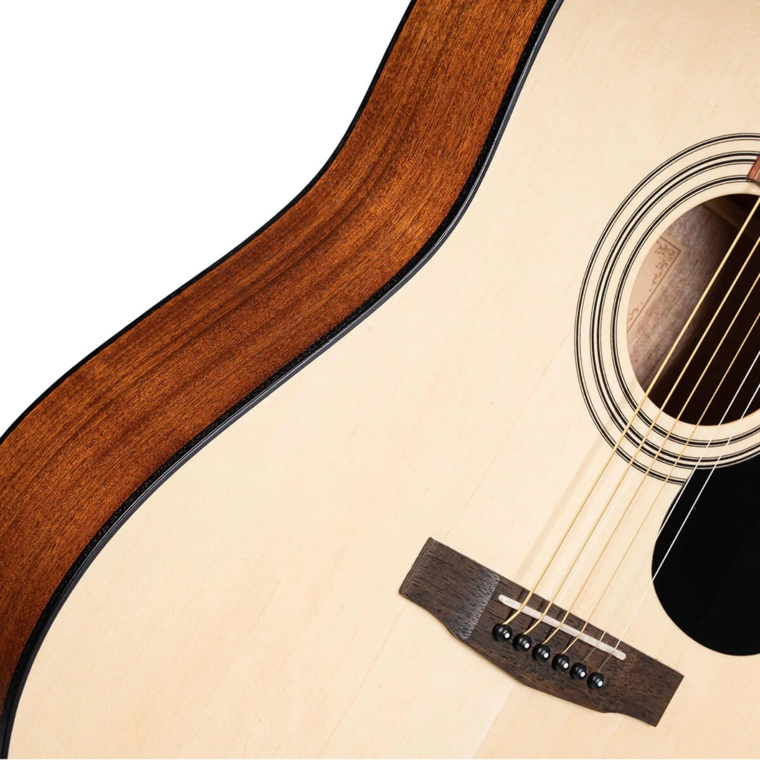 Cort AD810 Dreadnought Acoustic Guitar with E-Book - Image 61