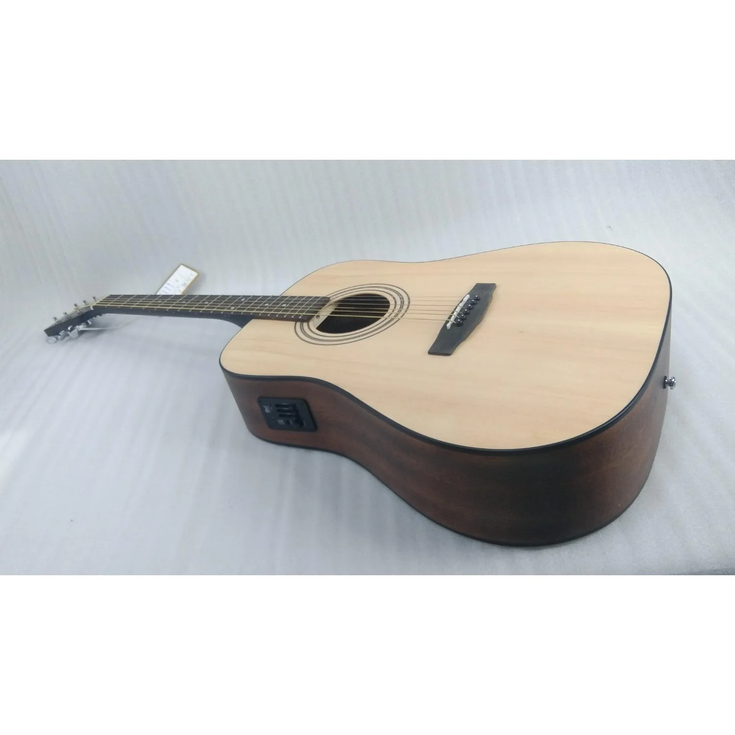 Cort AD810E Dreadnought Electro Acoustic Guitar - Open Pore Natural - Open Box - Image 2