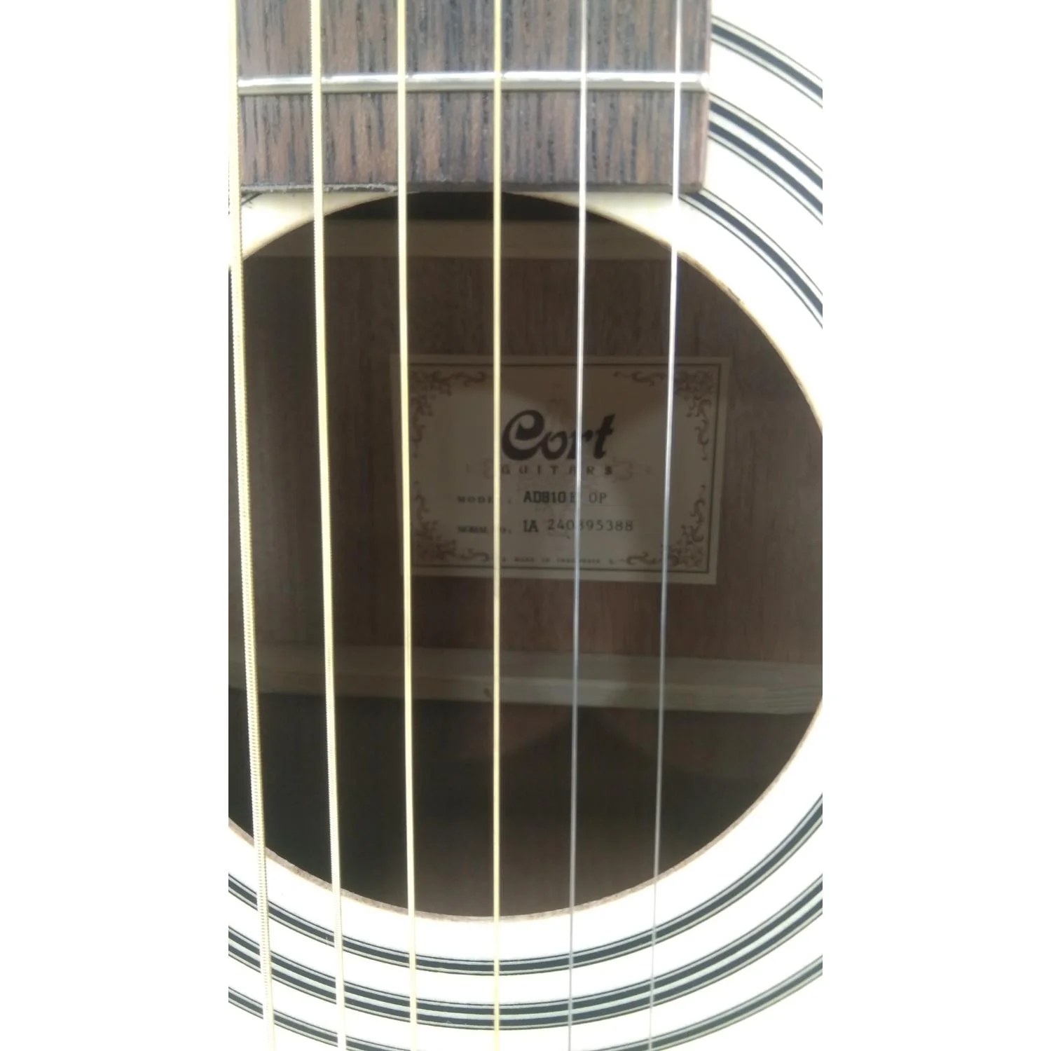 Cort AD810E Dreadnought Electro Acoustic Guitar - Open Pore Natural - Open Box - Image 30