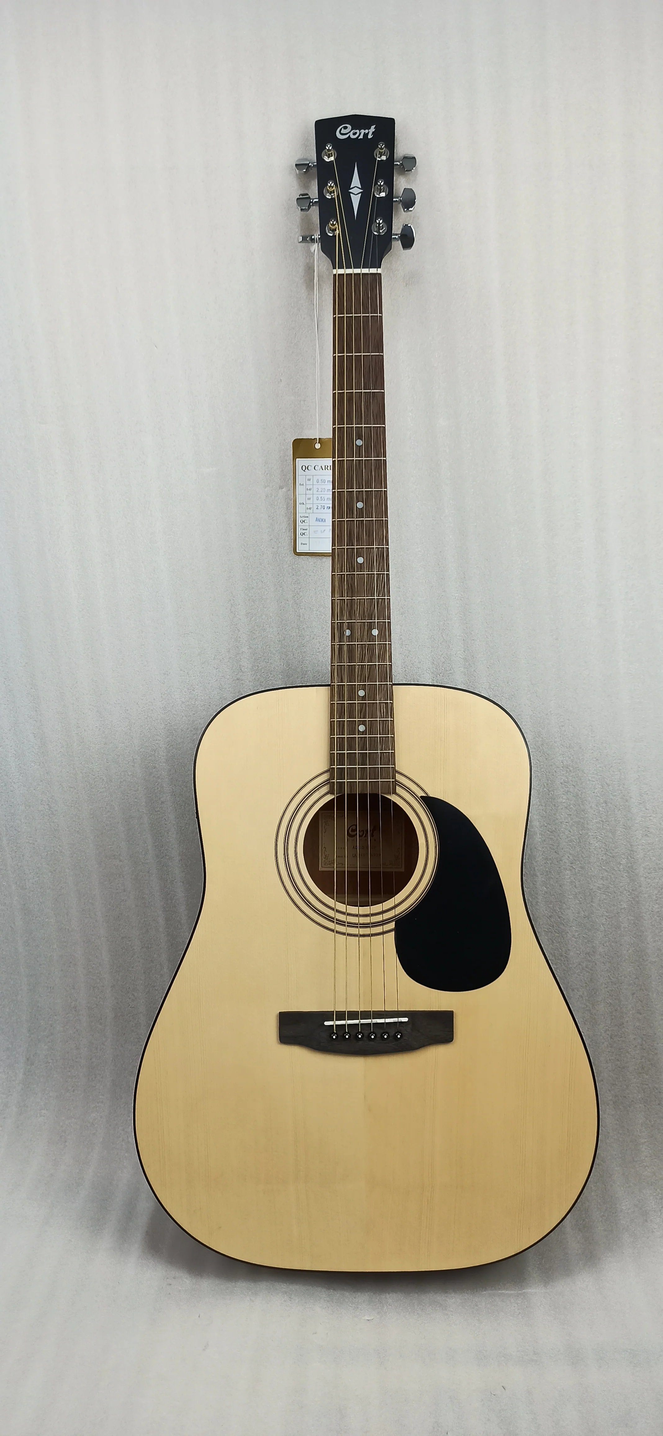 Cort AD810E Dreadnought Electro Acoustic Guitar - Open Pore Natural - Open Box - Image 53