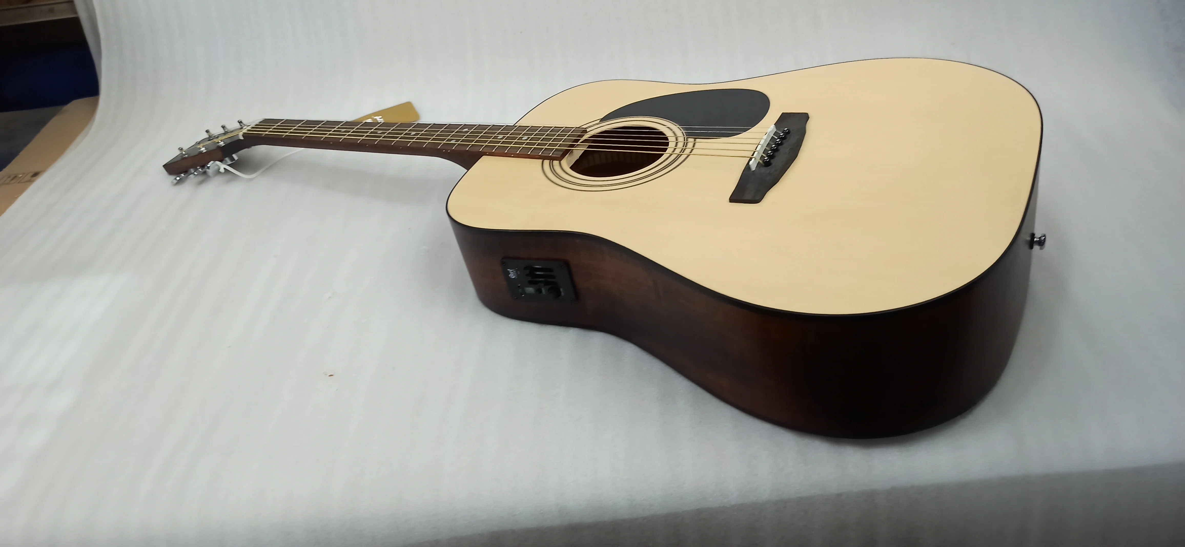 Cort AD810E Dreadnought Electro Acoustic Guitar - Open Pore Natural - Open Box - Image 57