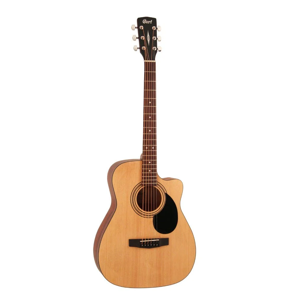 Cort AF500C Standard Series Cutaway 6 String Acoustic Guitar - Image 22