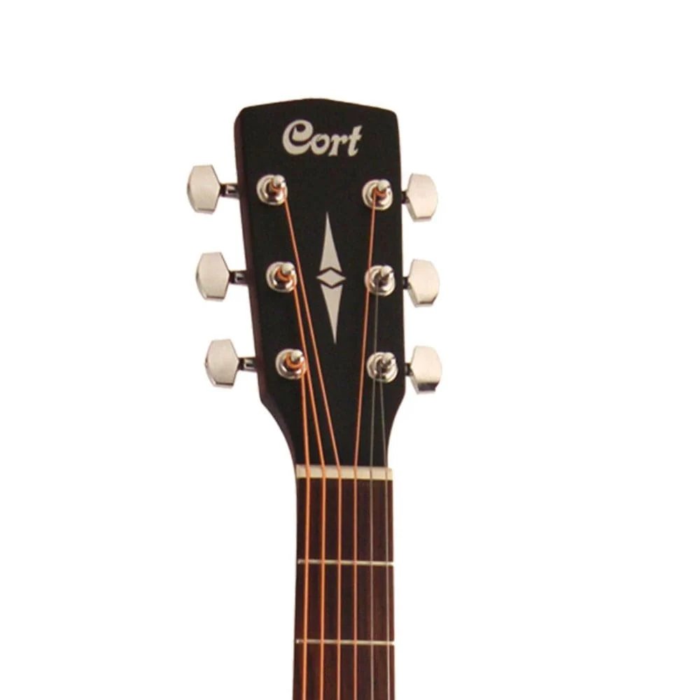 Cort AF500C Standard Series Cutaway 6 String Acoustic Guitar - Image 25