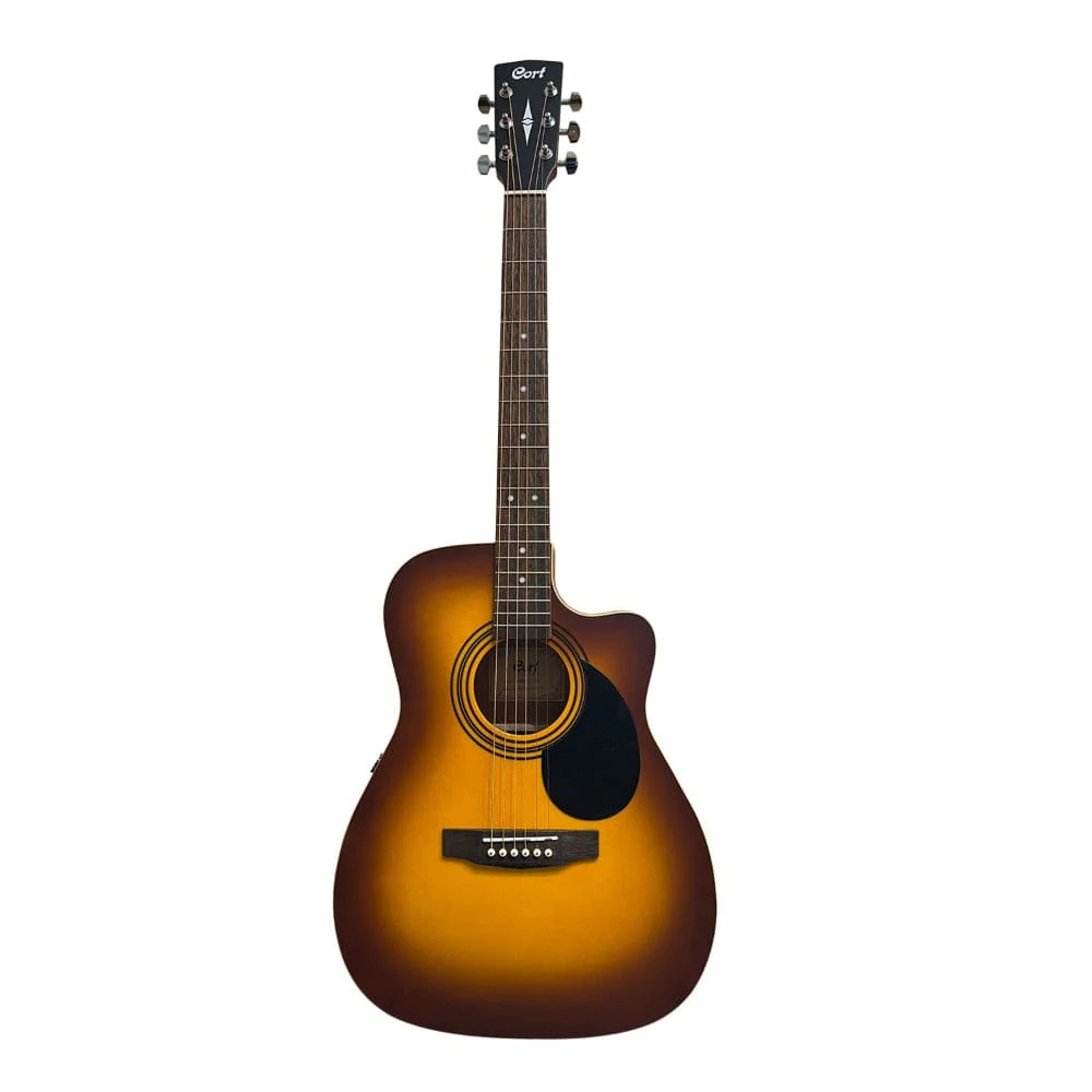 Cort AF500CE Standard Series Cutaway 6 String Electro Acoustic Guitar - Image 22