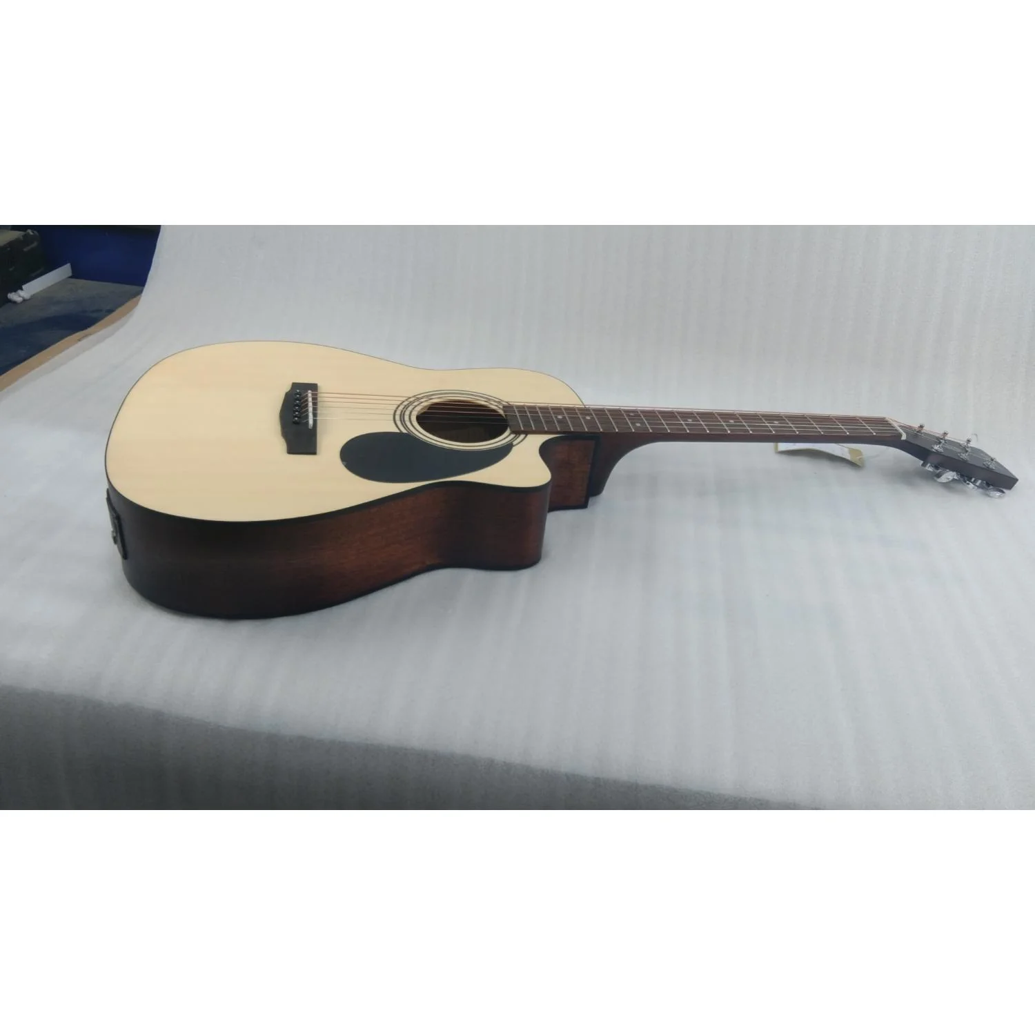 Cort AF515CE 6-String Electro Acoustic Guitar - Open Pore - Open Box - Image 11