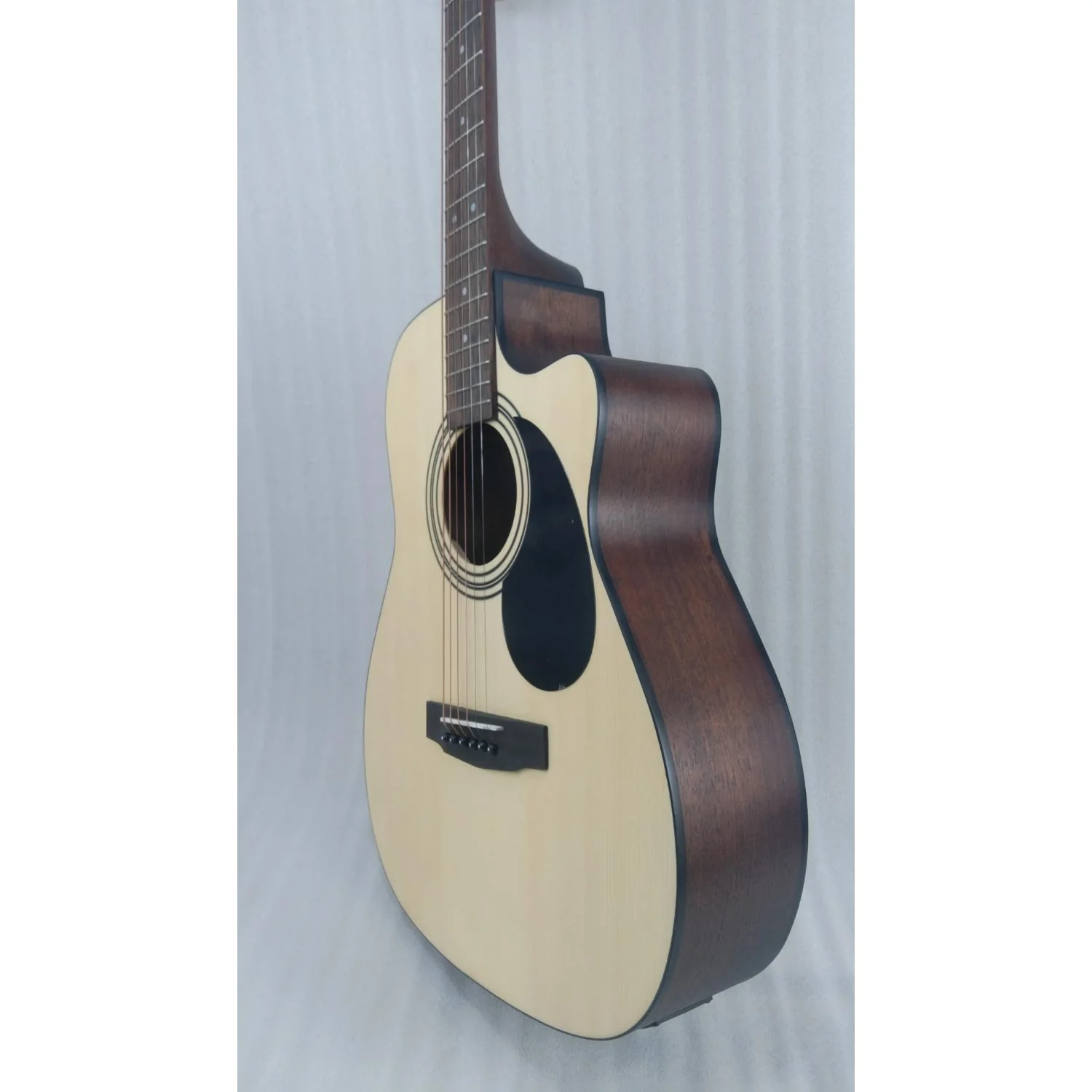 Cort AF515CE 6-String Electro Acoustic Guitar - Open Pore - Open Box - Image 7