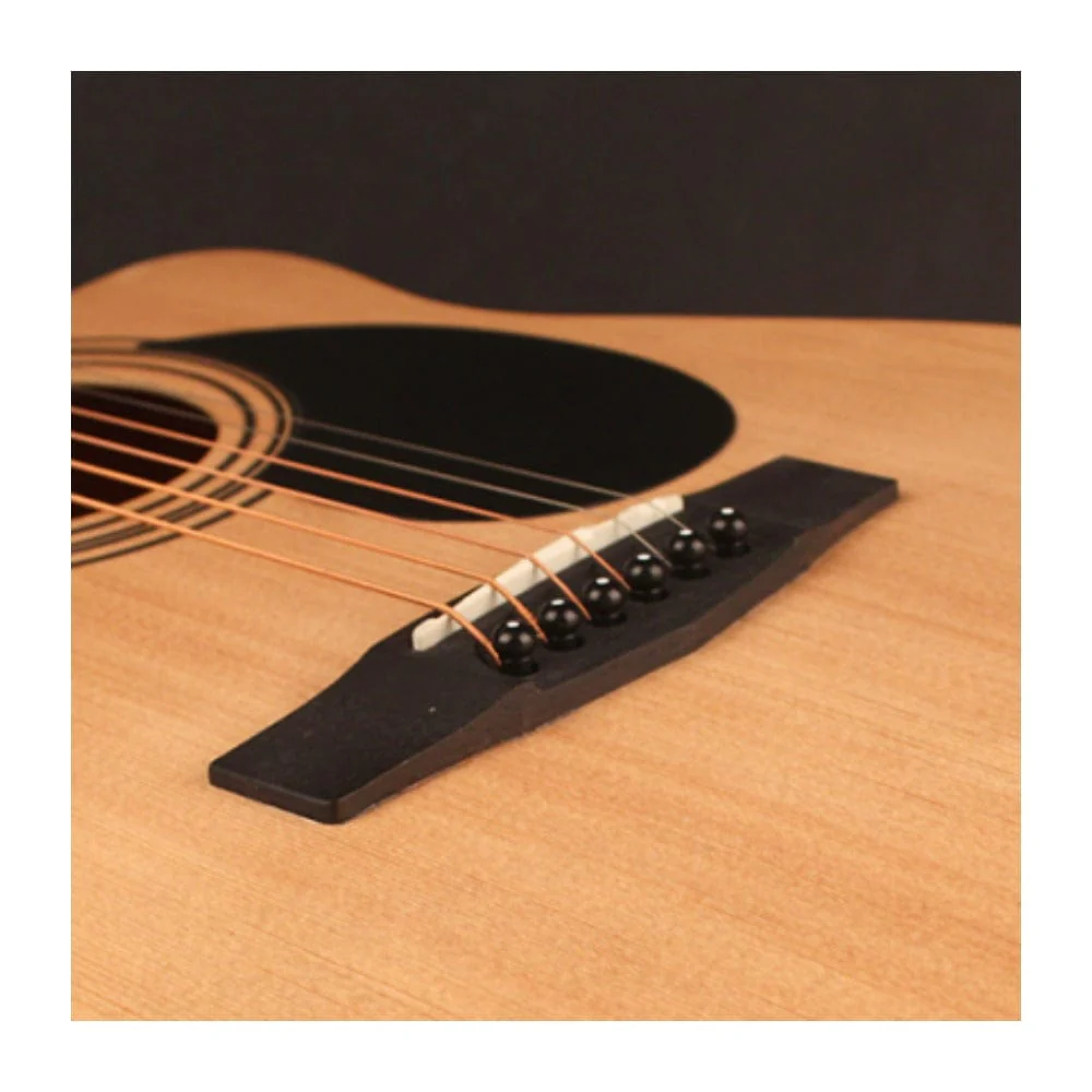 Cort AF515CE 6-String Electro Acoustic Guitar With Gigbag, Picks, Strap, Cloth & Ebook - Image 6