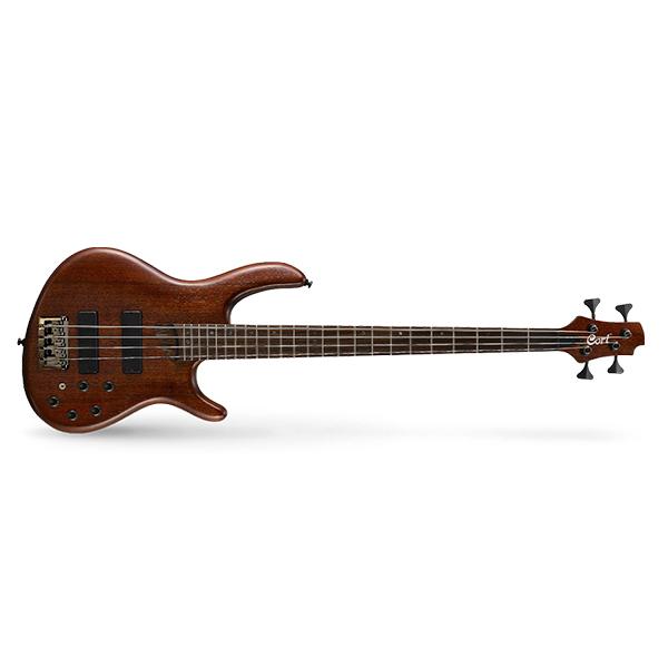 Cort B4 PLUS MH-OPM 4 String Bass Guitar - Open Pore Mahogany