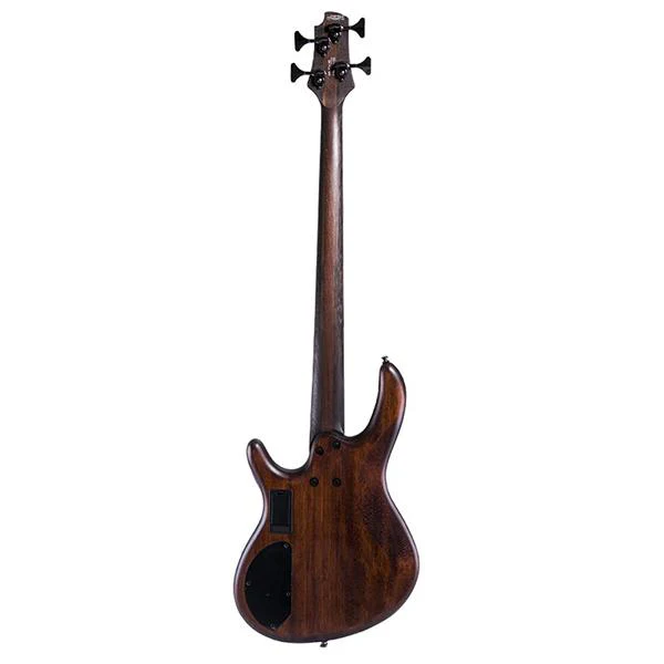 Cort B4 PLUS MH-OPM 4 String Bass Guitar - Open Pore Mahogany - Image 2