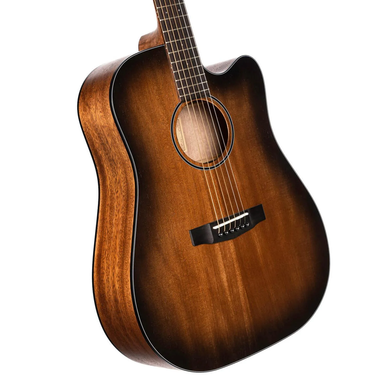 Cort Core Series Core DC All Mahogany Electro Acoustic Guitar With Bag - Image 3