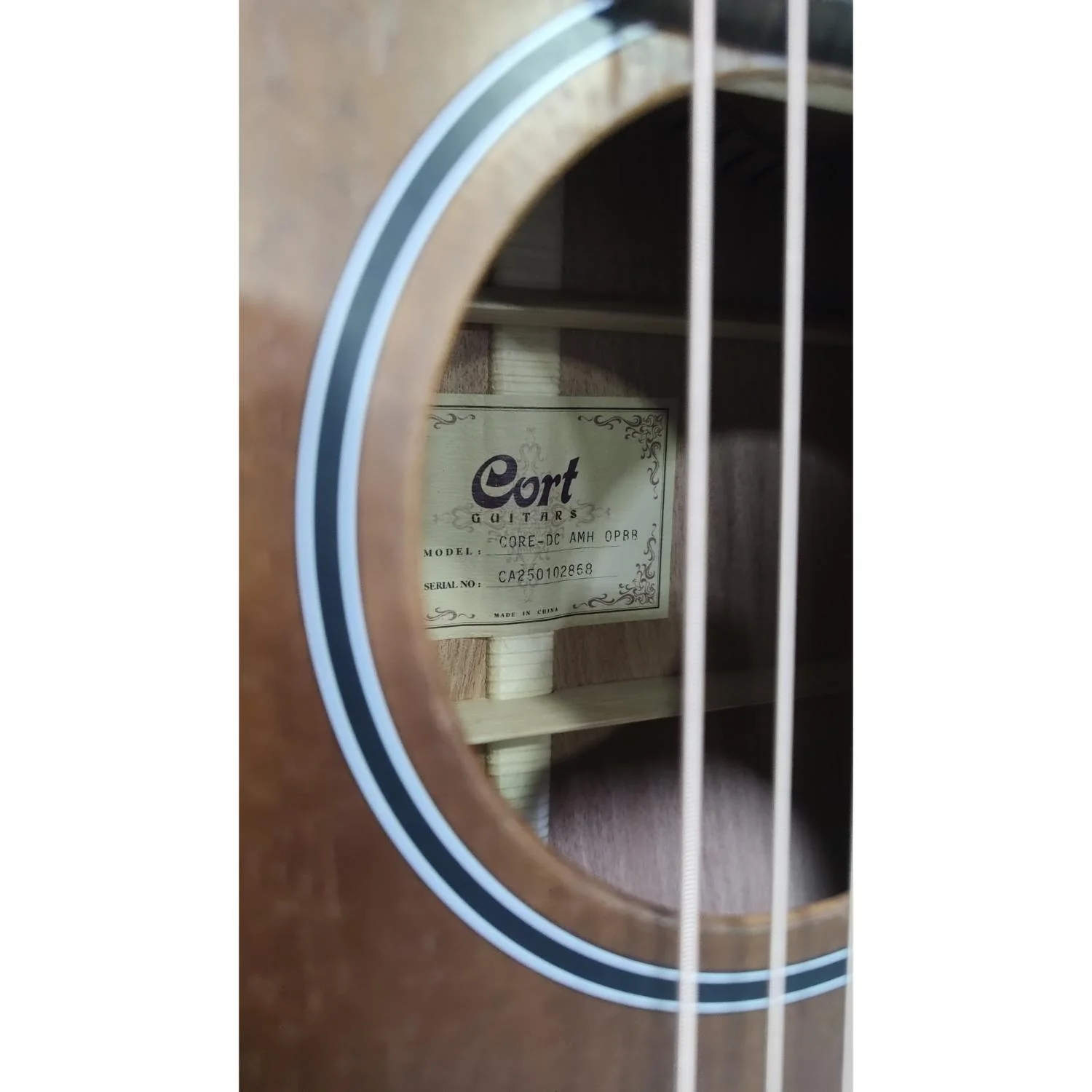 Cort Core Series Core DC All Mahogany Electro Acoustic Guitar - Open Box B Stock - Image 6