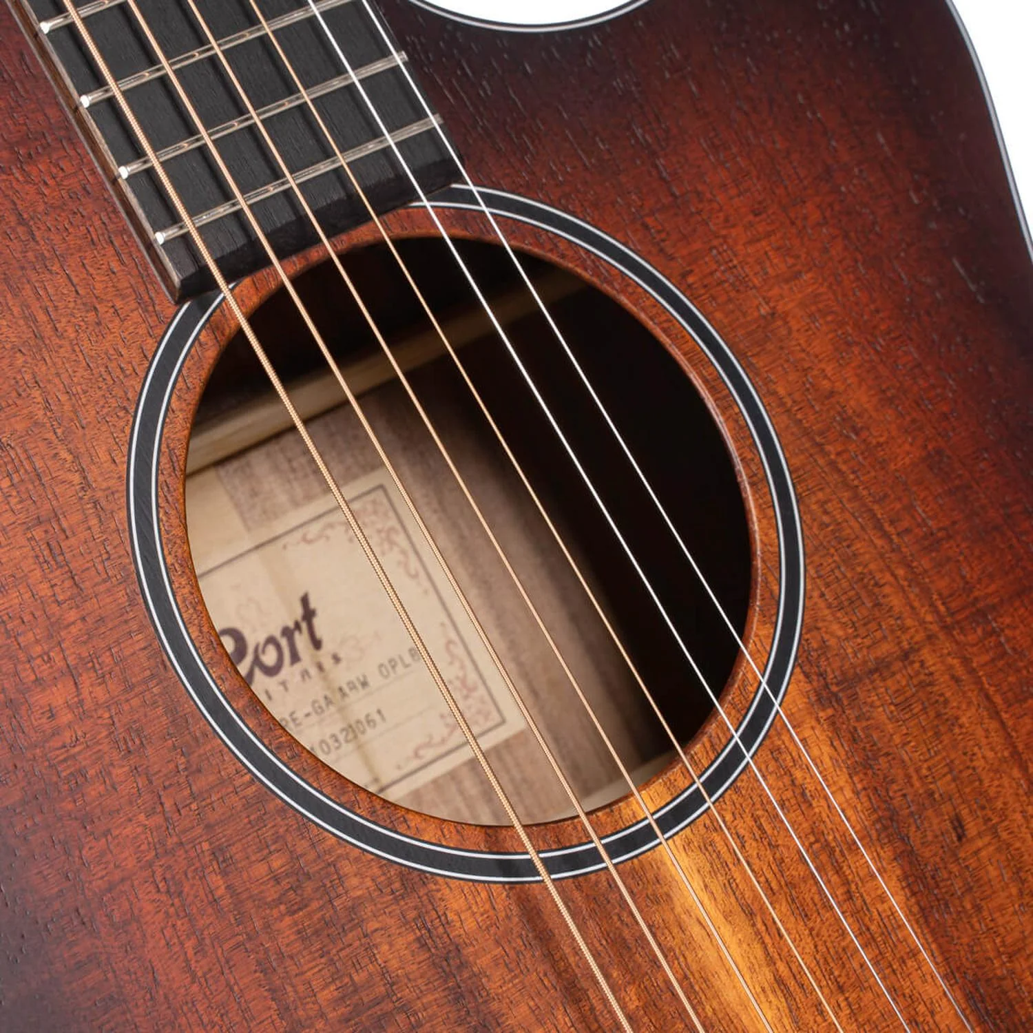 Cort Core Series Core GA Blackwood Electro Acoustic Guitar With Bag - Image 9
