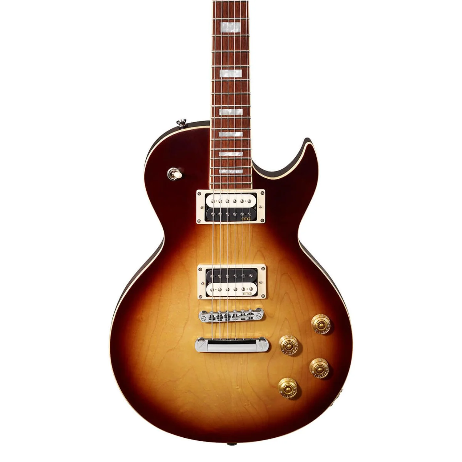 Cort CR300-ATB 6-String Electric Guitar - Aged Vintage Burst - Image 2