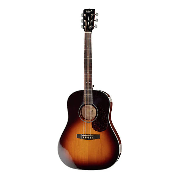 Cort Earth 300SSF Dreadnought Electro Acoustic Guitar - Tobacco Burst