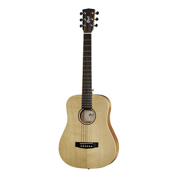 Cort Earth Mini Travel Dreadnought Acoustic Guitar - Open Pore Matte Lacquer