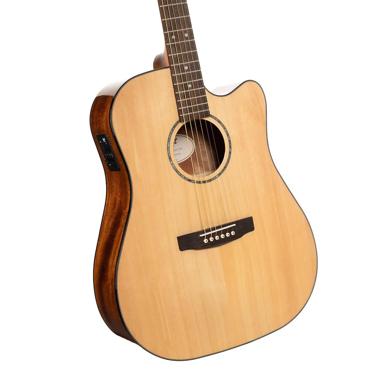 Cort EARTH60CE 6 String Acoustic Guitar - Image 2