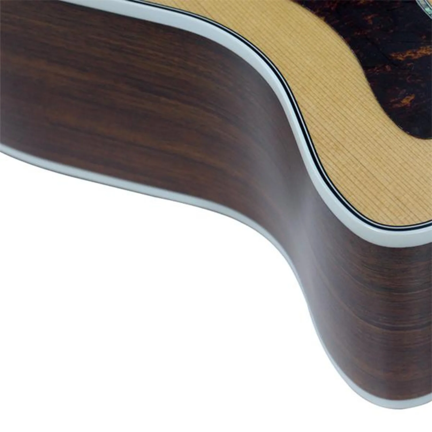 Cort GA5F-BW Grand Auditorium Cutaway Electro Acoustic Guitar -  Natural Satin - Image 2