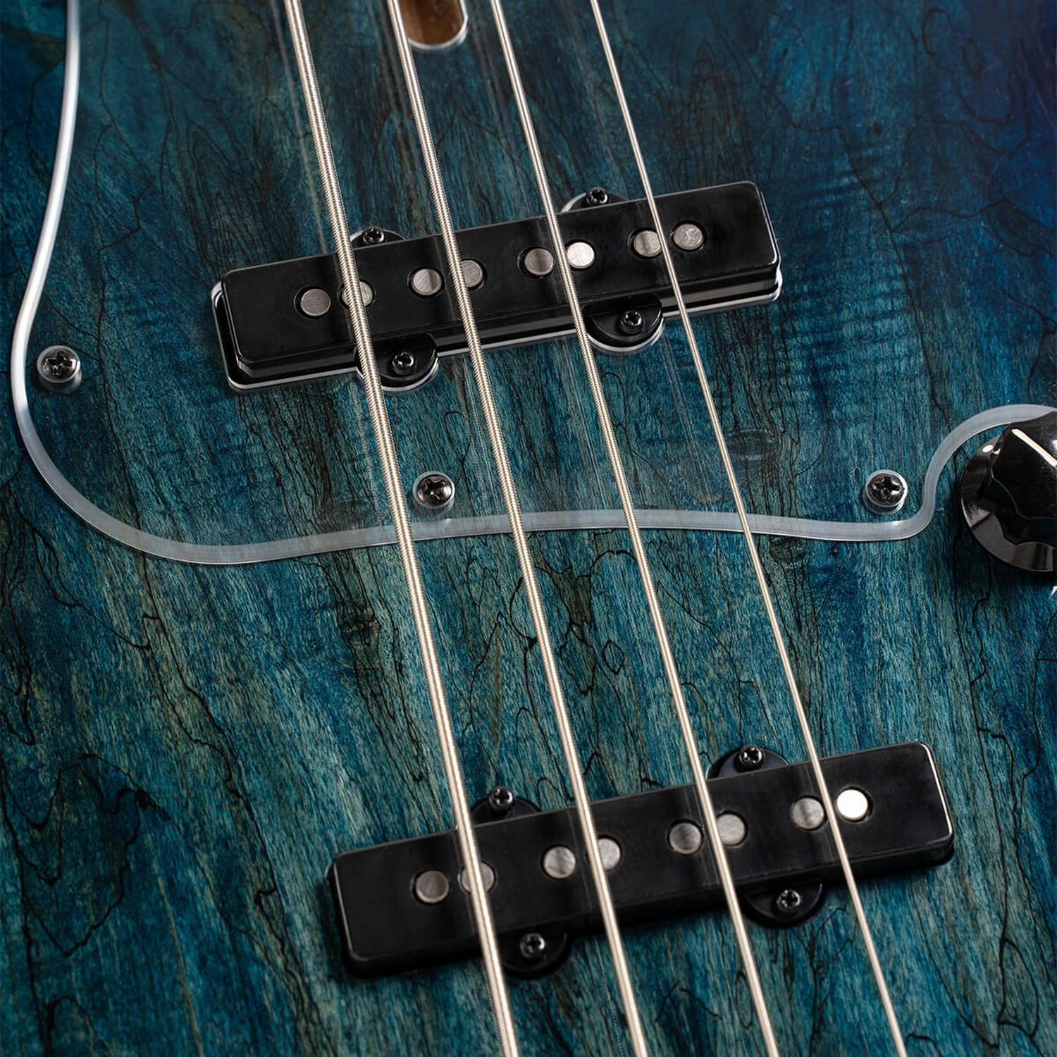 Cort GB-Fusion 4 4 String Bass Guitar with Gig Bag - Image 4
