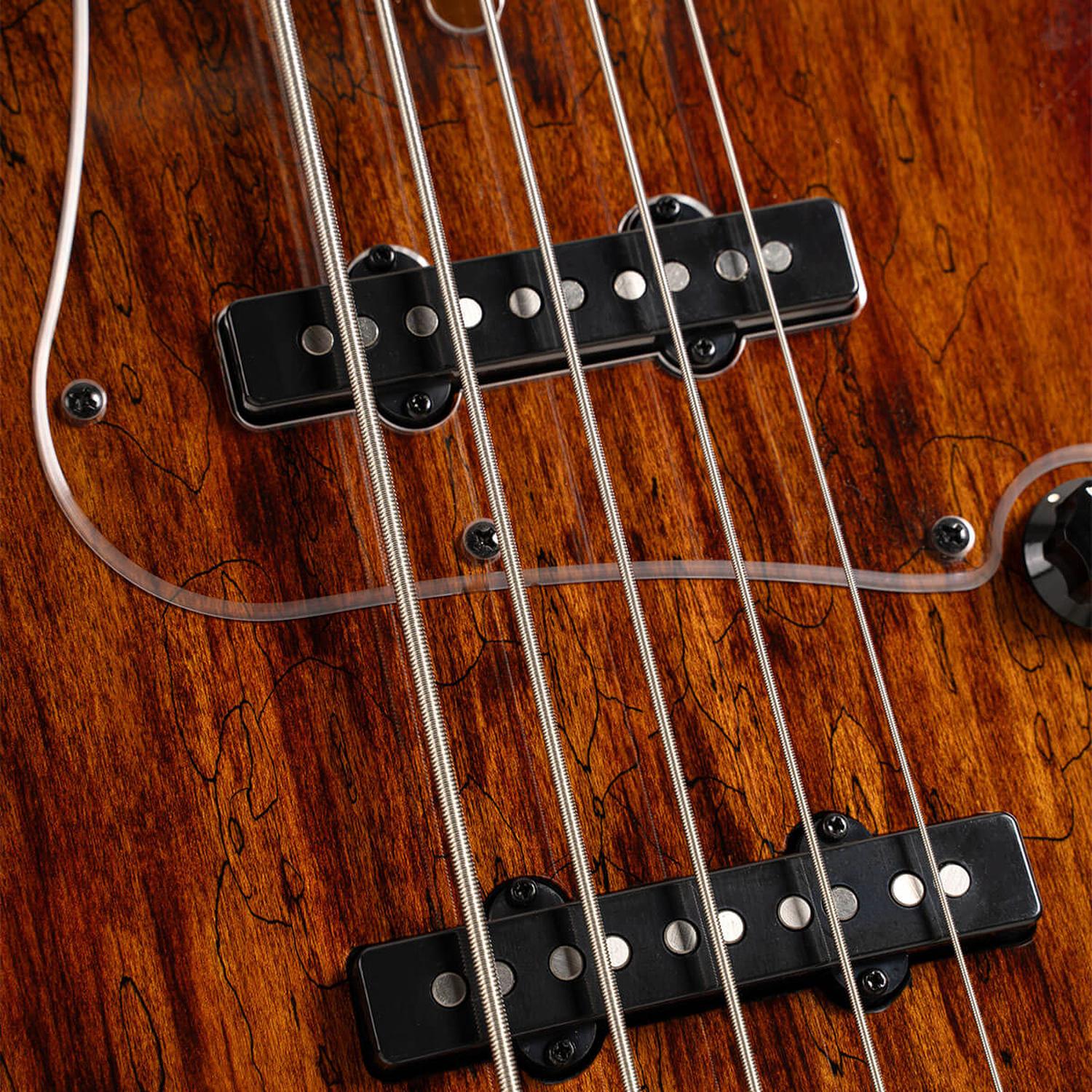 Cort GB-Fusion 5 5 String Bass Guitar with Gig Bag - Image 3