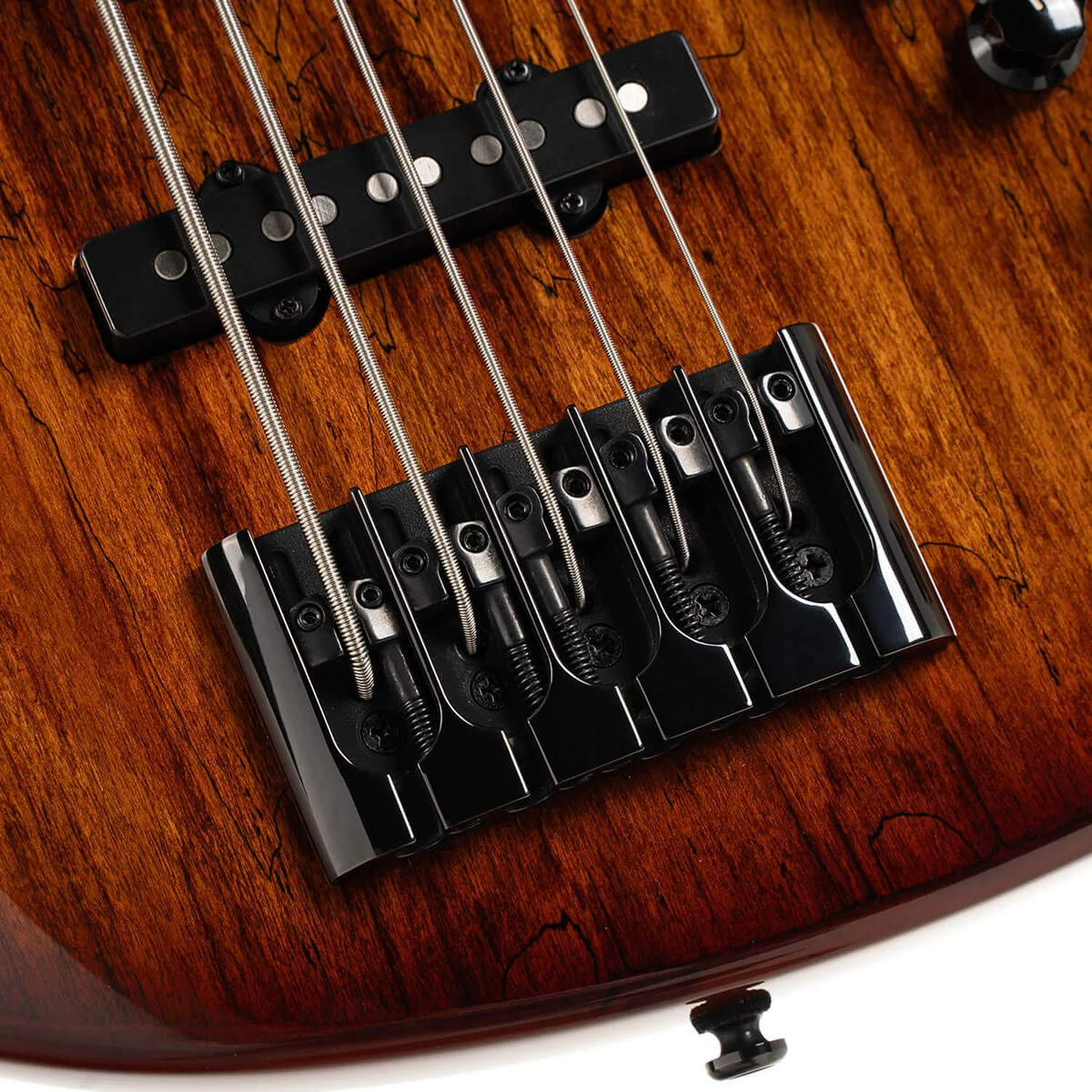Cort GB-Fusion 5 5 String Bass Guitar with Gig Bag - Image 9