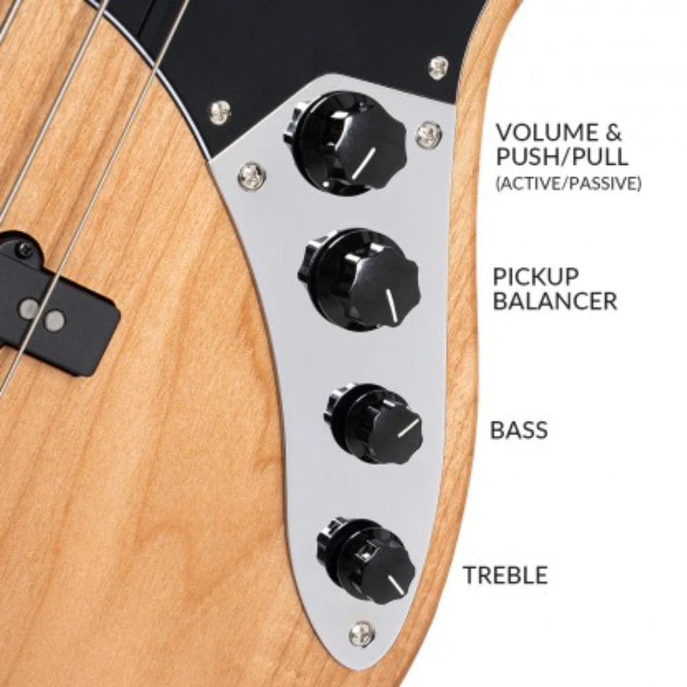 Cort GB64JJ 4 String Bass Guitar - Image 5