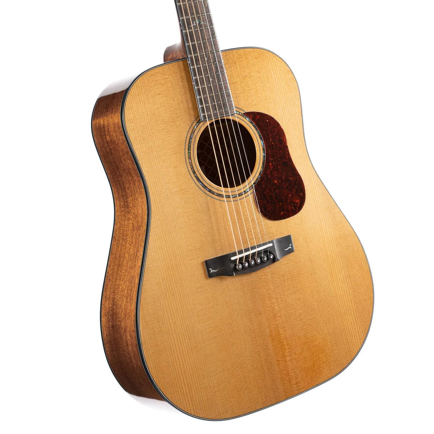 Cort GOLD D6 Dreadnought Acoustic Guitar With Deluxe Soft-Side Case - Natural - Image 2