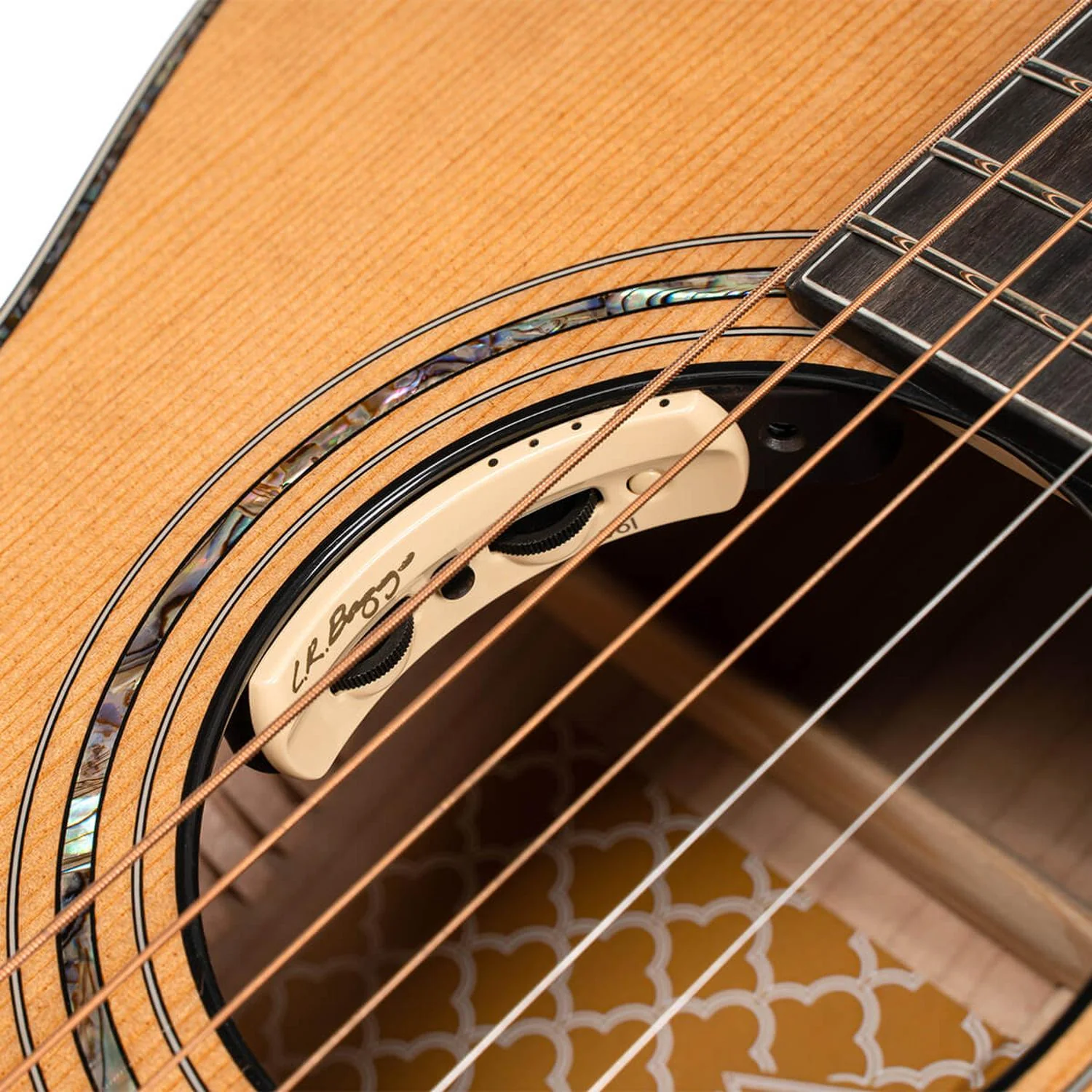 Cort Gold-Passion 6 String Electro Acoustic Guitar with Case - Natural Glossy - Image 3