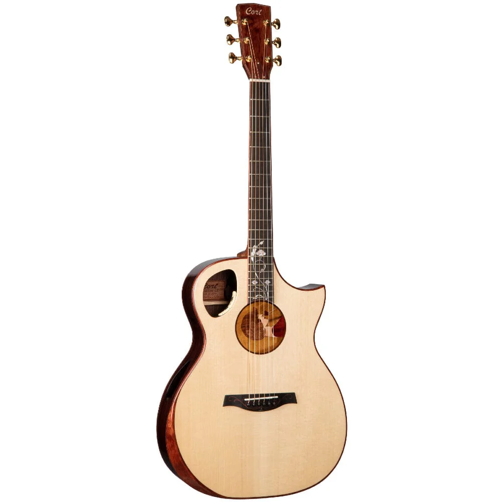 Cort Gold Roselyn LE Limited Edition Electro Acoustic Guitar With Case - Natural