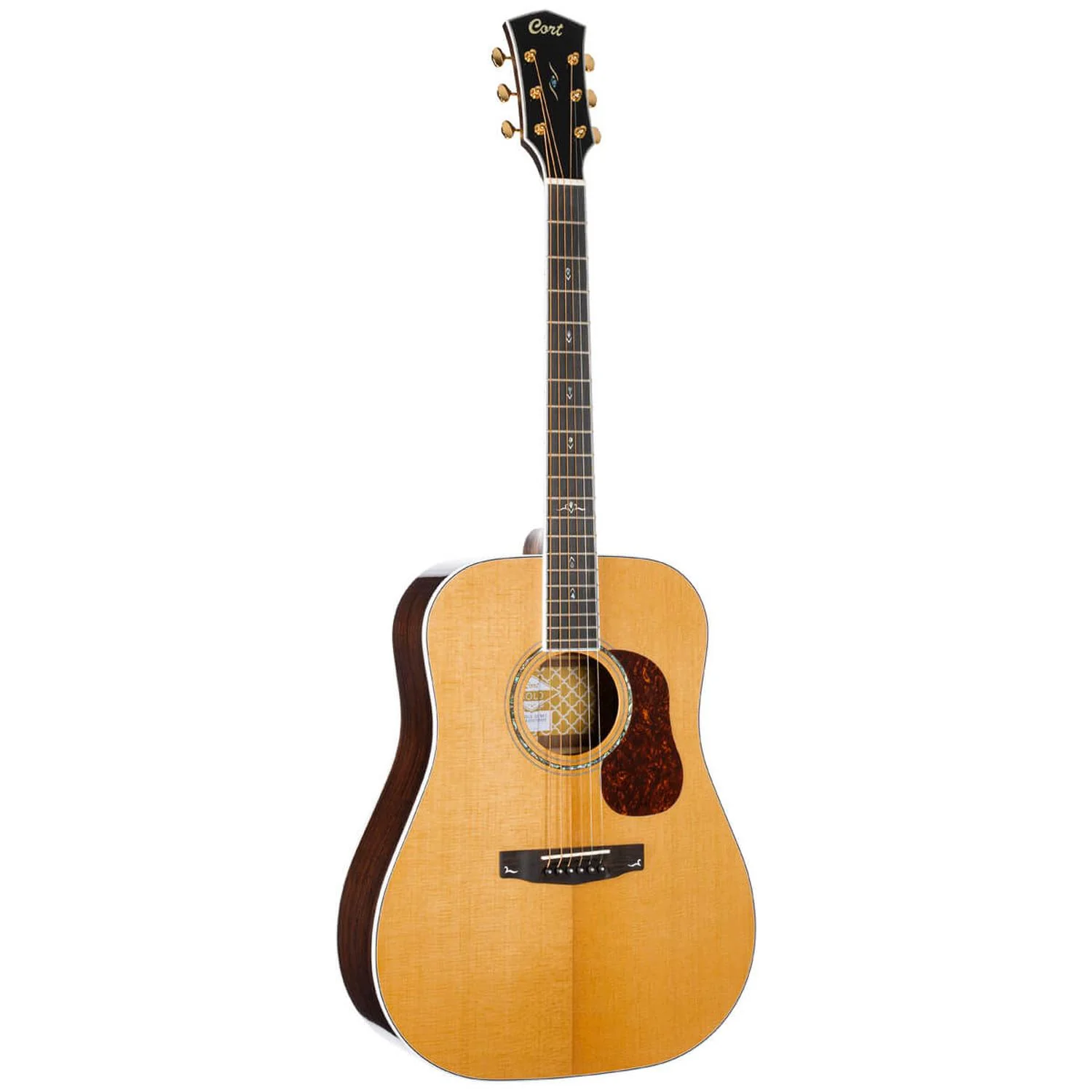 Cort Gold Series D8 6 String Acoustic Guitar - Image 11