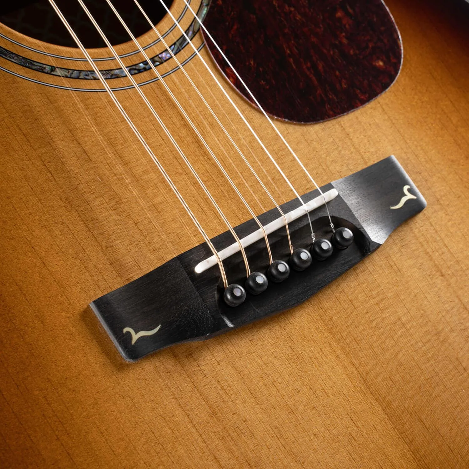 Cort Gold Series D8 6 String Acoustic Guitar - Image 4