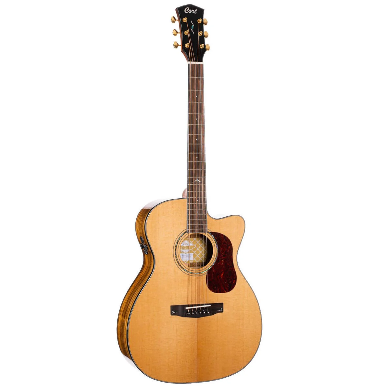Cort Gold Series Gold OC6 Bocote Electro Acoustic Guitar With Bag