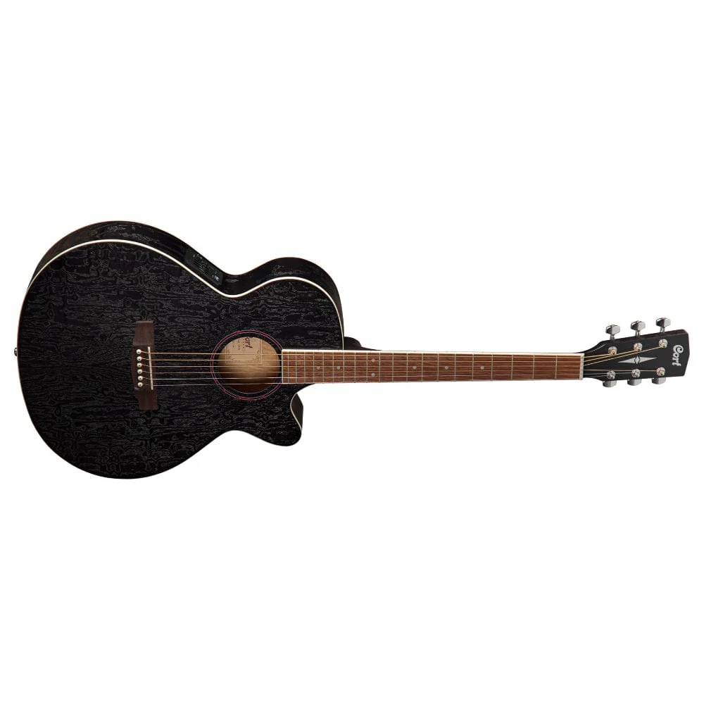 Cort SFX-AB Ash Burl Electro Acoustic Guitar - Open Box - Image 4