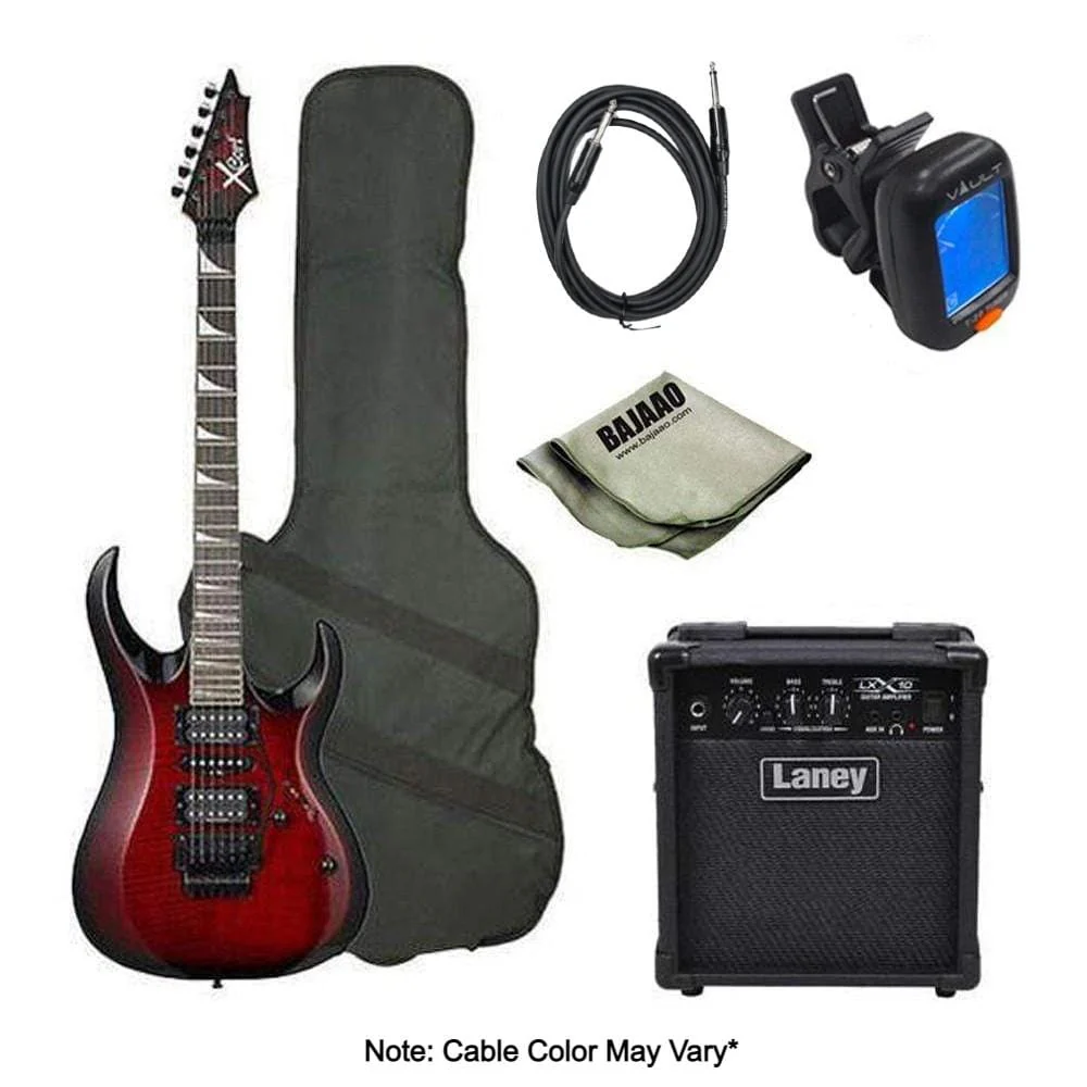 Cort X Series X-11 Standard Electric Guitar Bundle - Image 3