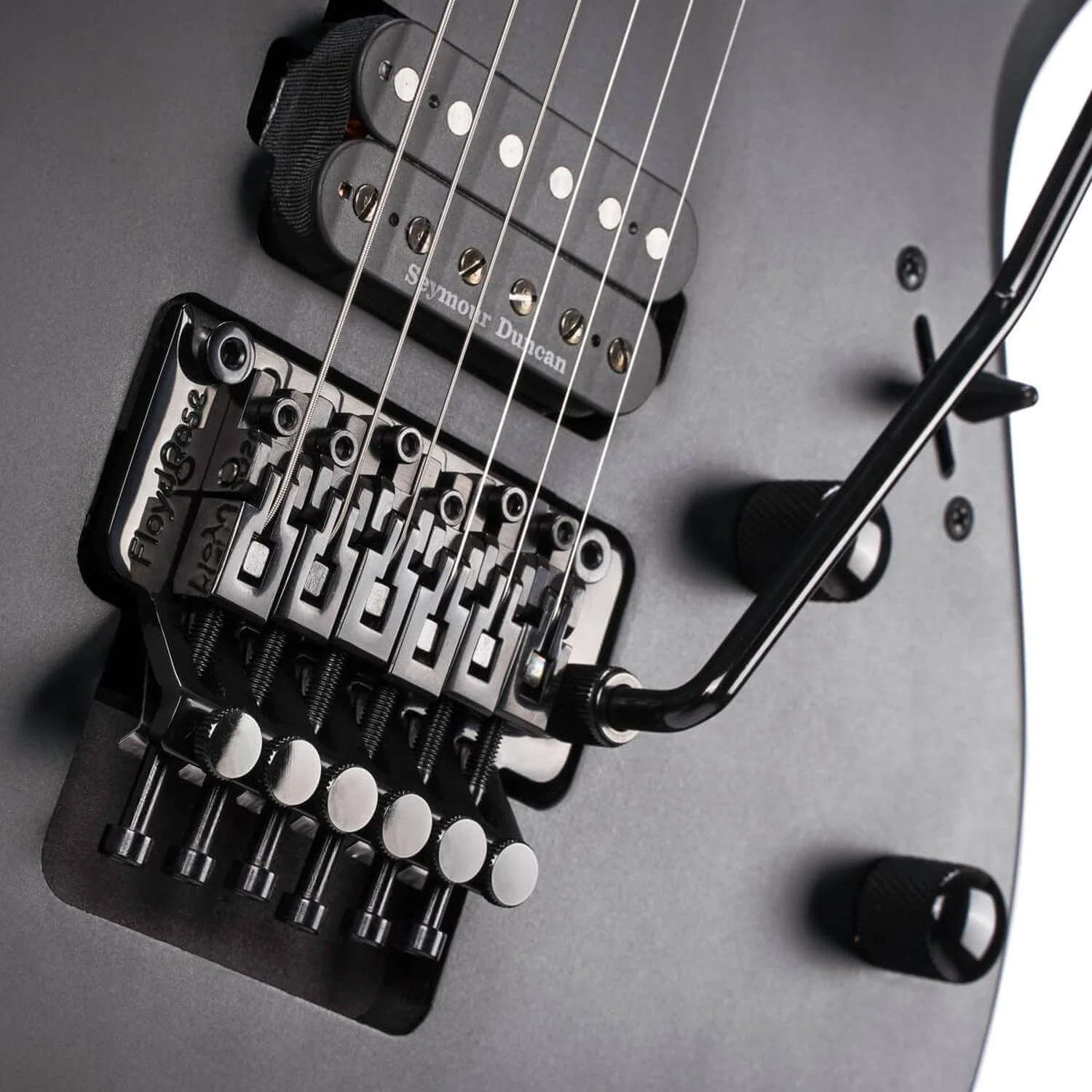 Cort X500 Menace 6 String Electric Guitar - Black Satin - Image 4