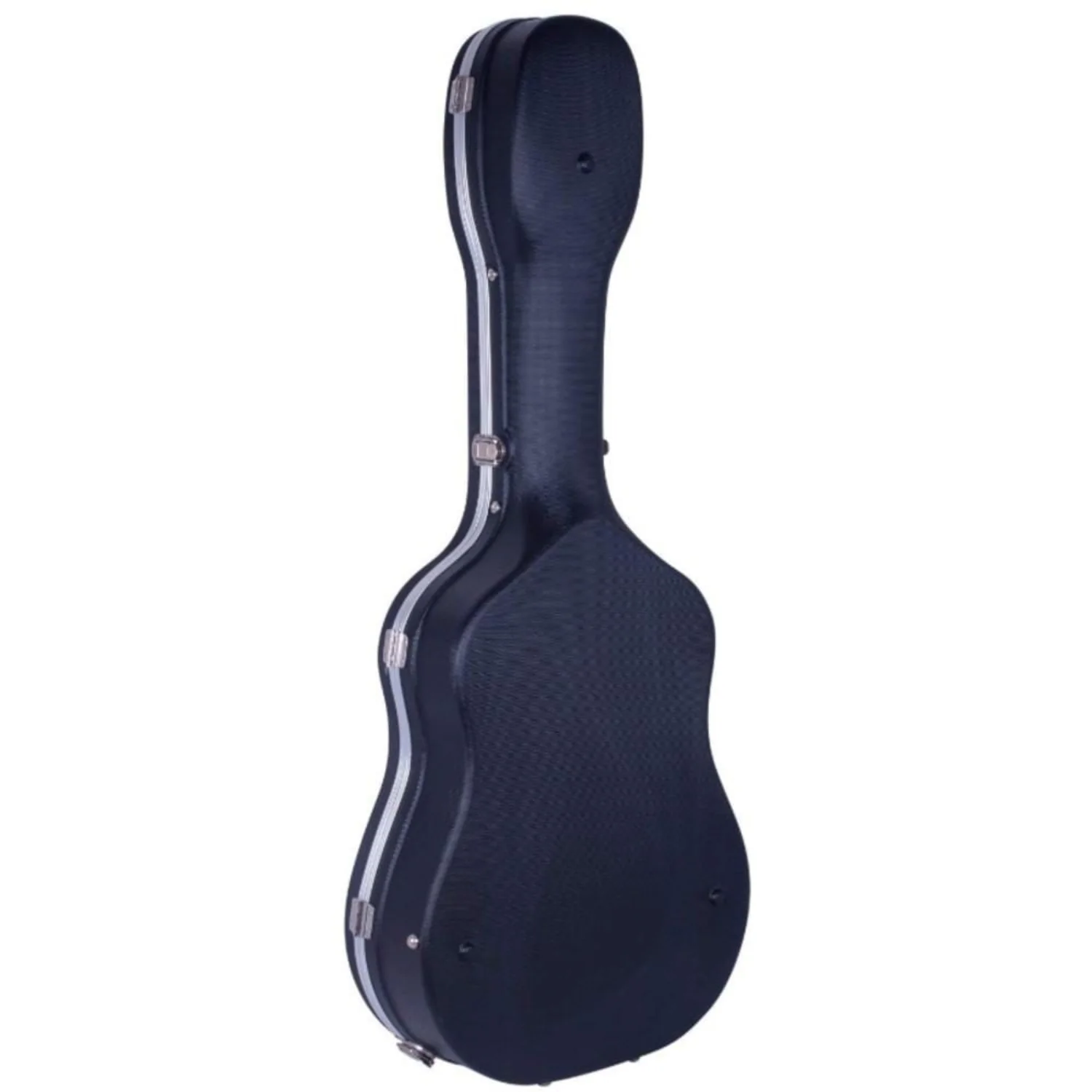 Crossrock CRA802DBK Abs Molded Dreadnought Acoustic Guitar Hard Case - Black - Image 2
