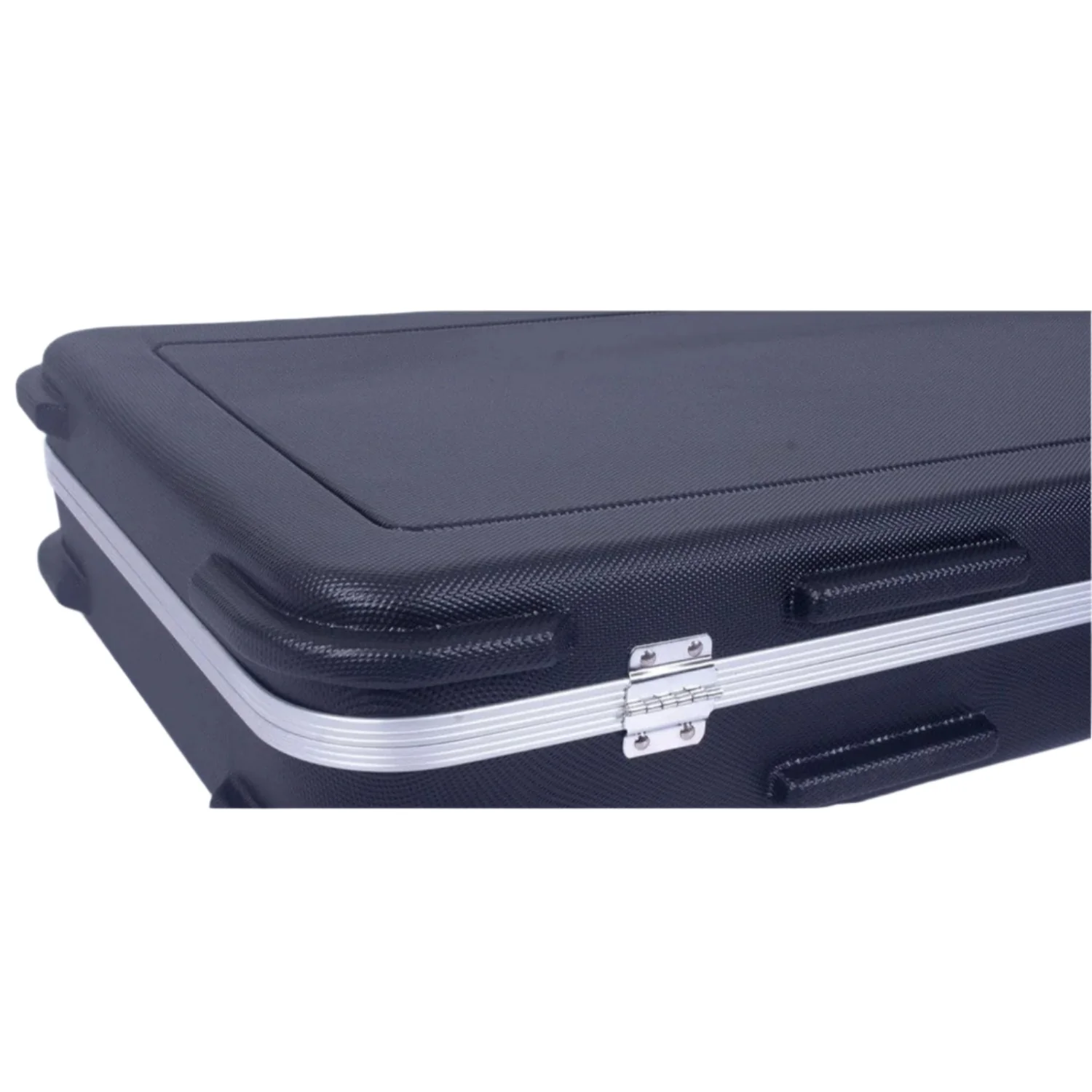 Crossrock CRA860BBK Bass Guitar Case ABS Molded for Both 4 String & 6 String - Black - Image 3