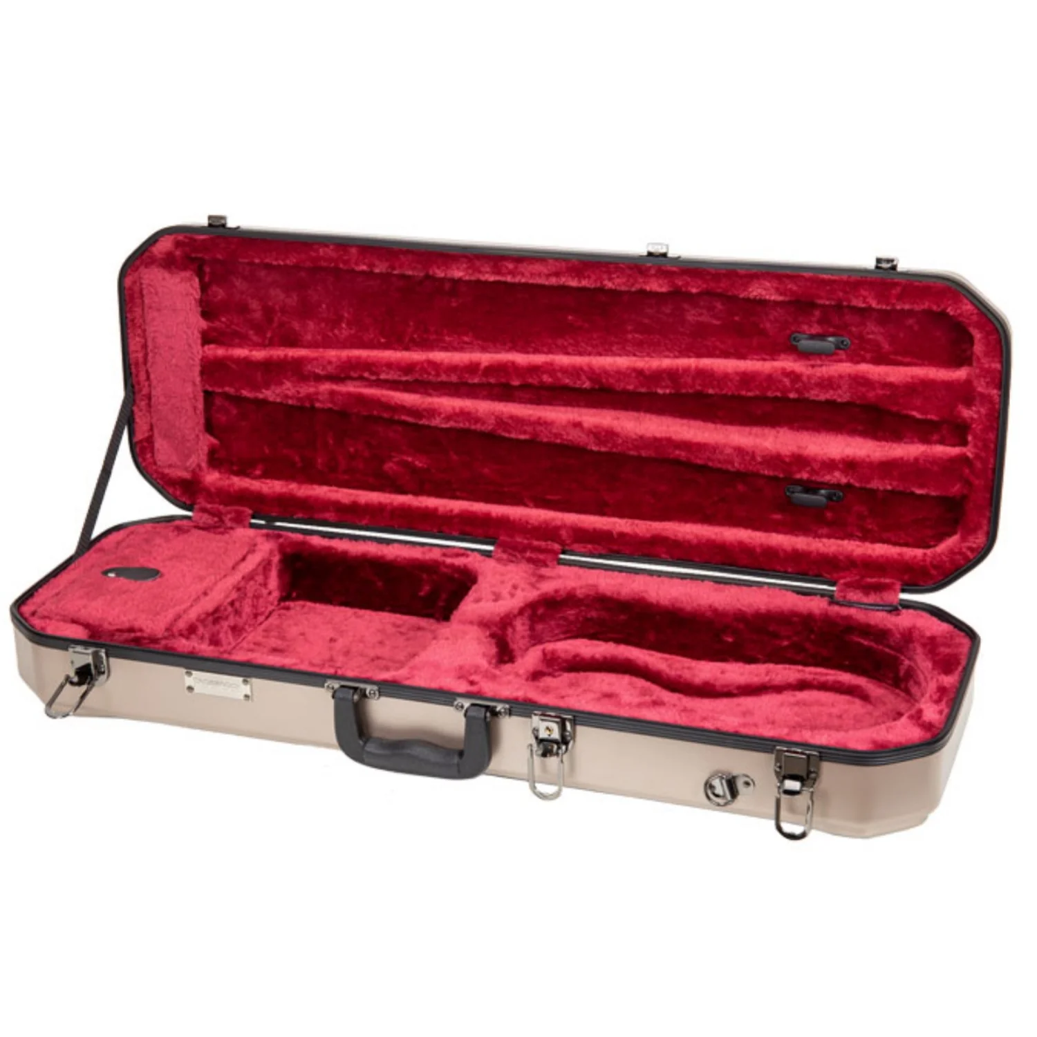 Crossrock CRA860VF 4/4 Size ABS Oblong Violin - Image 9