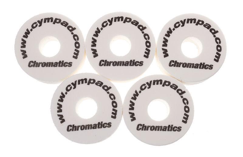 Cympad Chromatics Set - Cymbal Felt - White
