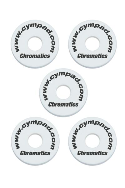 Cympad Chromatics Set - Cymbal Felt - White - Image 2