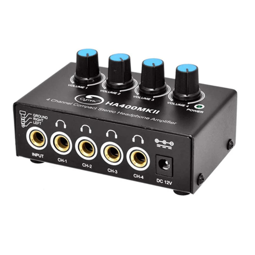 Cymrix HA400 MKII 4-Channel Stereo Headphone Amplifier - Image 2
