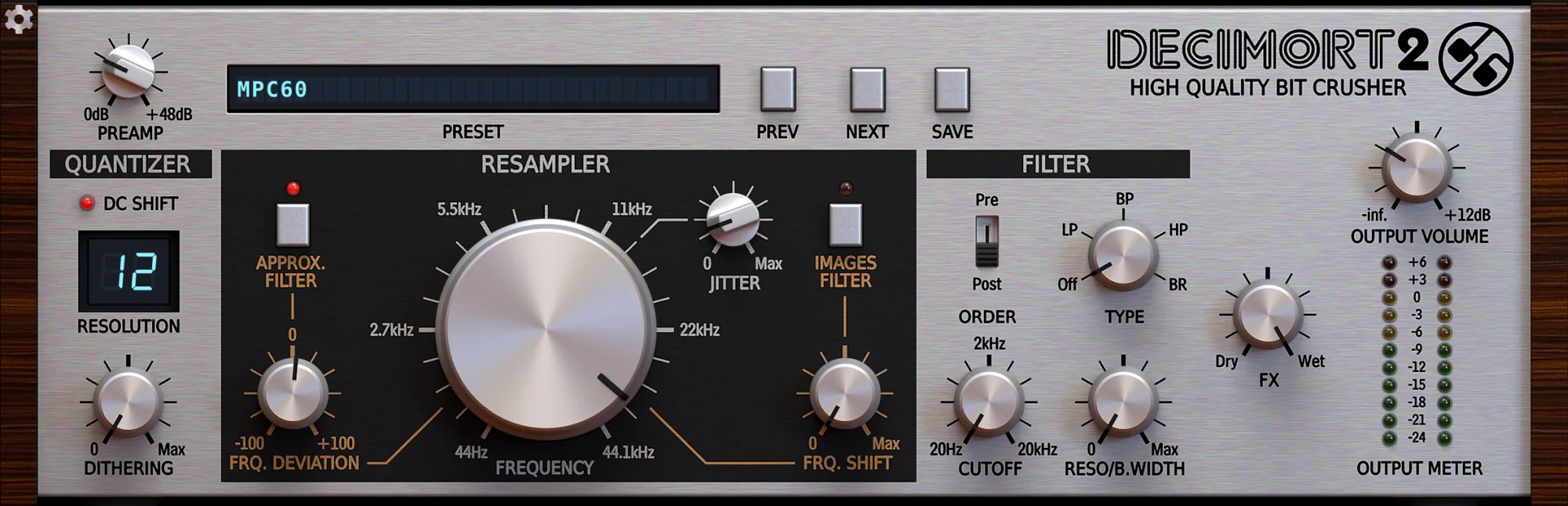 D16 Decimort 2 Bitcrusher – Professional Audio Software & Plugin - Image 4